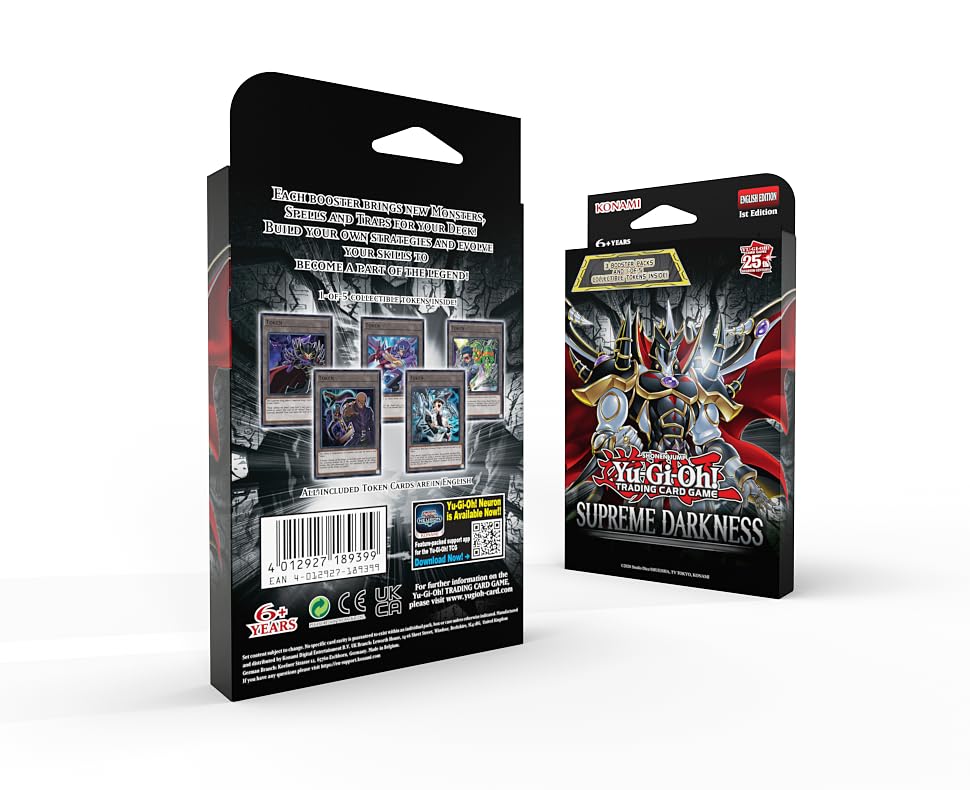 Yu-Gi-Oh! Supreme Darkness - Paquete de 3 potenciadores : Amazon
